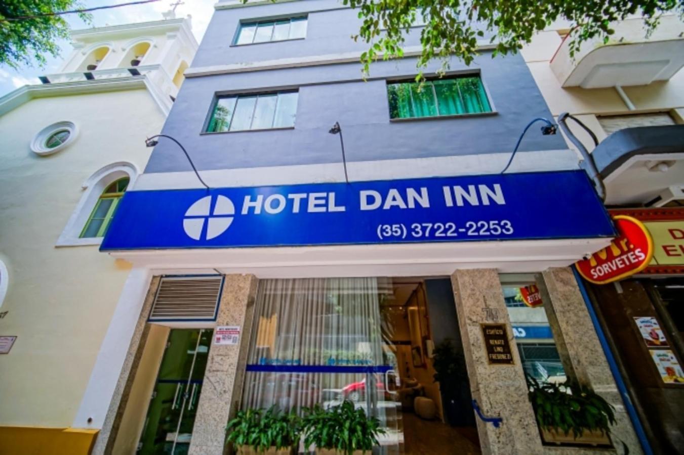 Hotel Dan Inn Pocos De Caldas - A Melhor Localizacao Do Centro By Nacional Inn Exteriör bild